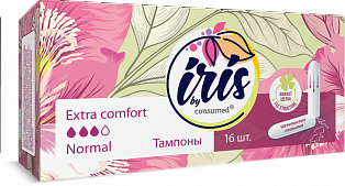 Тампоны Экстра Комфорт нормал №16
